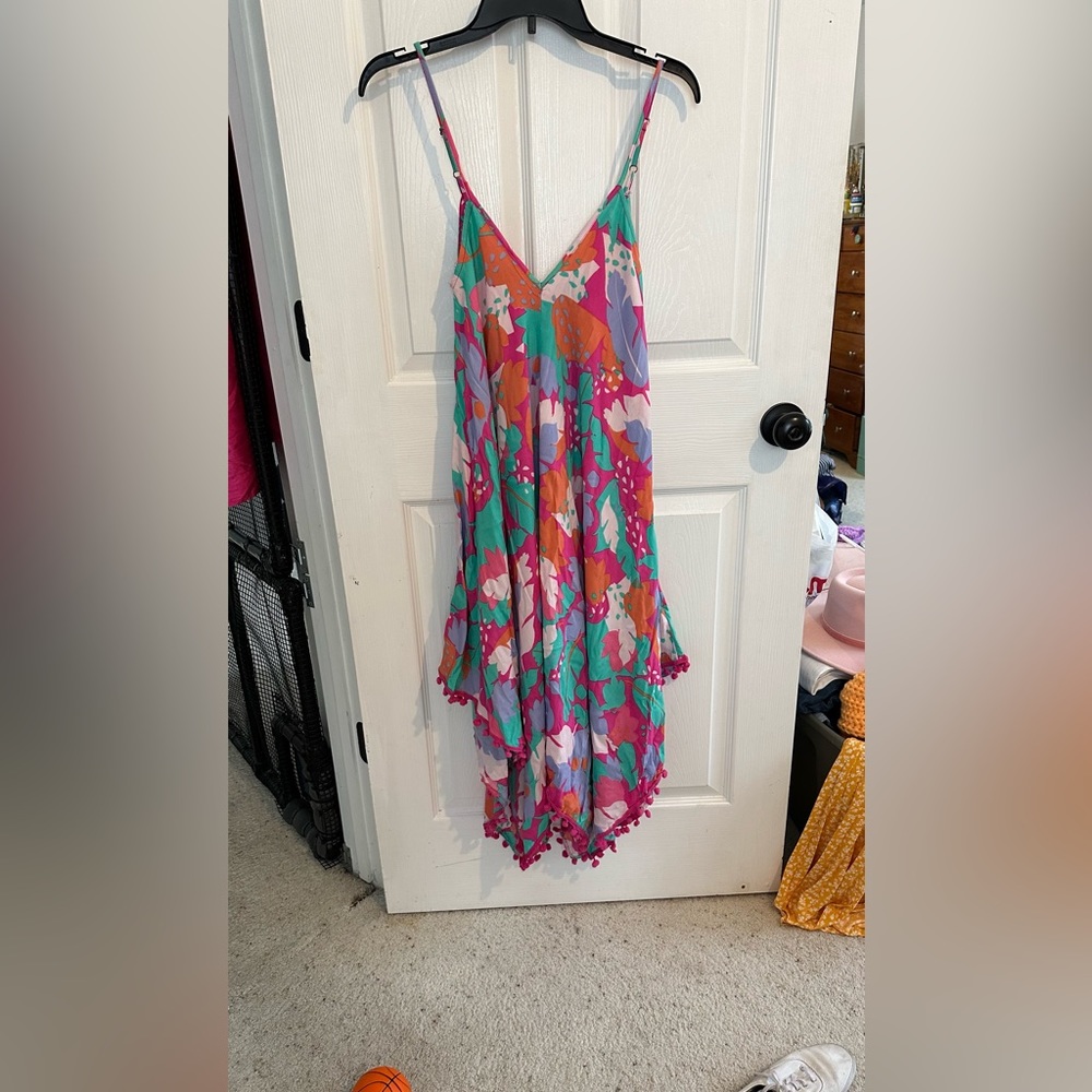 Goa Beachwear by Japna - gorgeous dress in Barbie colors